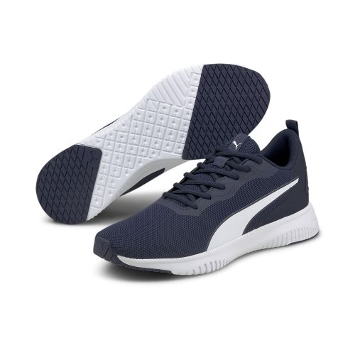 Puma Baskets Homme Flyer Flex Peacoat - 19520106 - Bleu nuit/Blanc